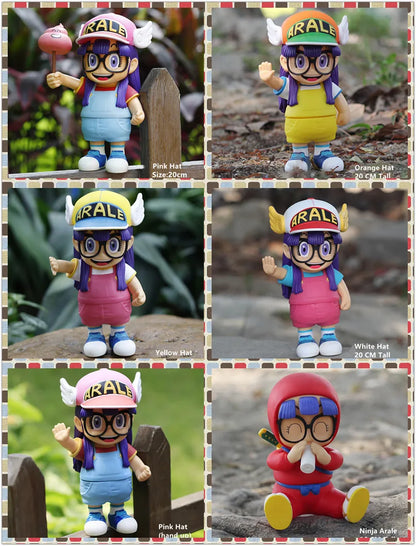 Anime Dr.Slump Arale Senbei Suppaman PVC Model Doll Dr Slump Action Figure Toy Figurine 22Cm