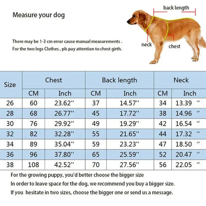 Miaododo Cotton Large Dog Clothes Pajamas Medium Dog Costume Jumpsuits Clothes for Dogs 2020 Male Female Fully Covered Belly