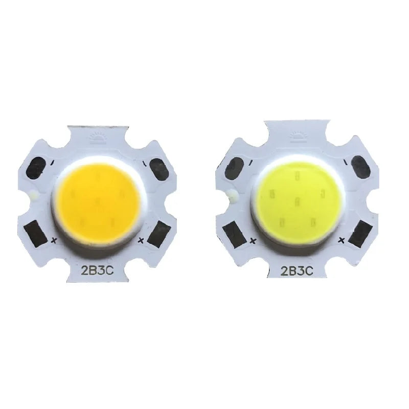 15Pcs a Lot 3W 5W 7W 10W LED Source Chip High Power LED COB Side 11Mm Light Bulb Light Lamp Spotlight down Light Lamps