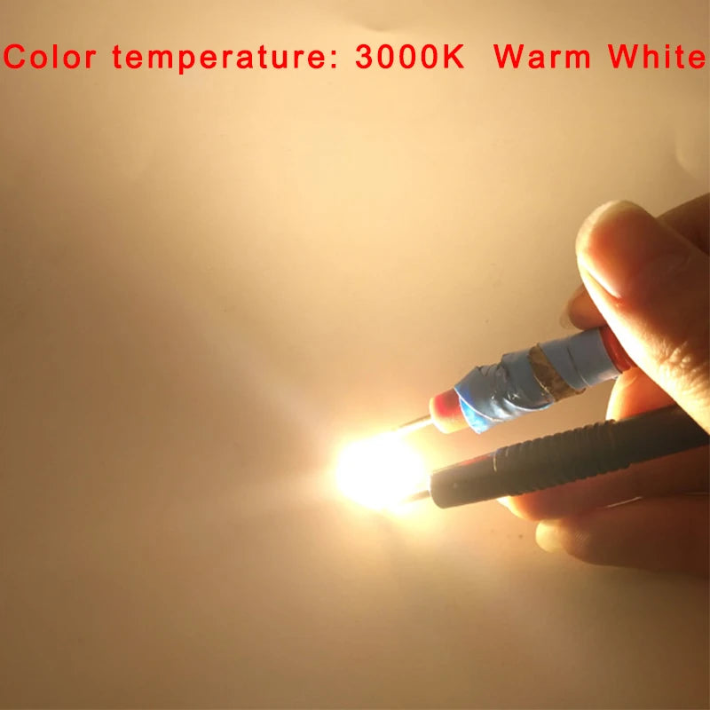 15Pcs a Lot 3W 5W 7W 10W LED Source Chip High Power LED COB Side 11Mm Light Bulb Light Lamp Spotlight down Light Lamps