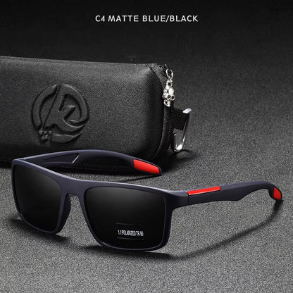 Rectangular Ultra Light TR90 Sunglasses Men Polarized TAC 1.1Mm Thickness Lens Driving Sun Glasses Women Sports Cat.3