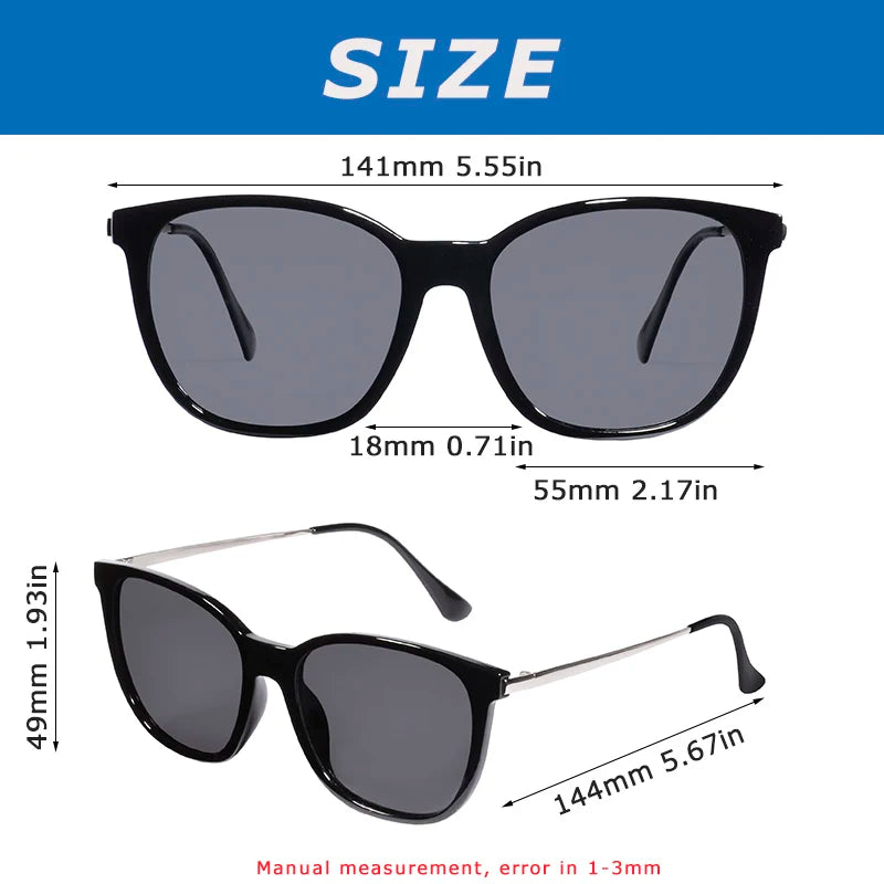 Square Polarized Sunglasses for Women 2026 Brand Design anti Glare Driving Retro Sun Glasses Men UV400 Zonnebril Heren
