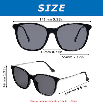 Square Polarized Sunglasses for Women 2026 Brand Design anti Glare Driving Retro Sun Glasses Men UV400 Zonnebril Heren