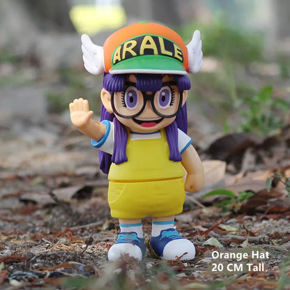 Anime Dr.Slump Arale Senbei Suppaman PVC Model Doll Dr Slump Action Figure Toy Figurine 22Cm