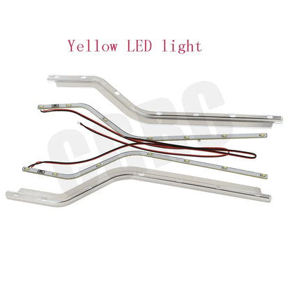 1 Pair RC Model CNC Aluminum Alloy Door Side LED Light for 1/14 Tamiya RC Truck for Scania R620 56323 R730 R470