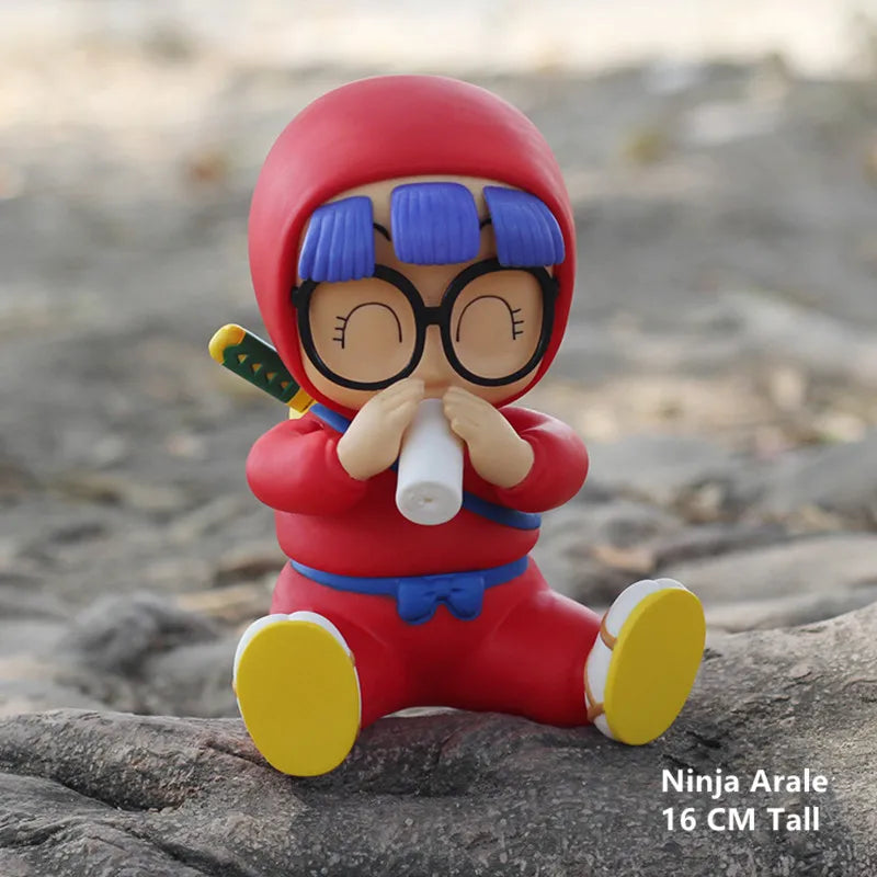 Anime Dr.Slump Arale Senbei Suppaman PVC Model Doll Dr Slump Action Figure Toy Figurine 22Cm