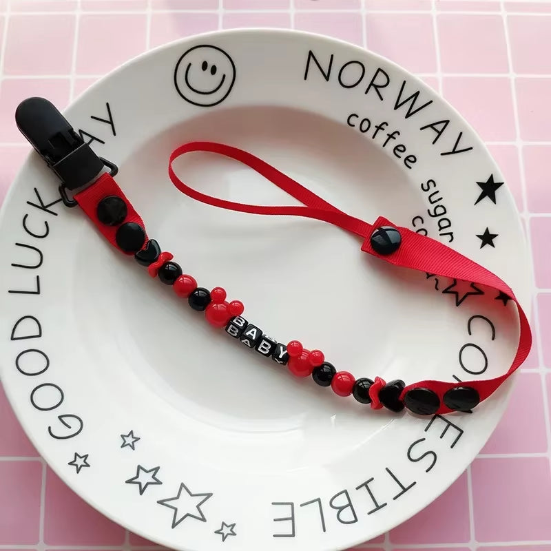 New Baby Pacifier Clip Chain Dummy Holder for Nipples Children Pacifier Clips Pacifier Holder Adjustable Holder for Nipples