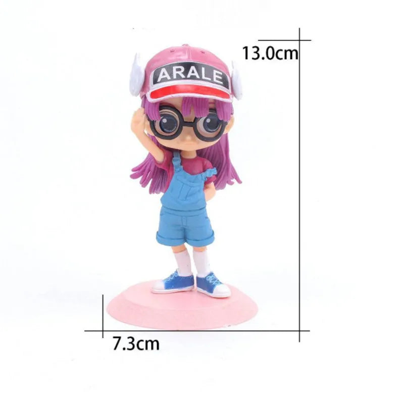 Anime Dr.Slump Arale Senbei Suppaman PVC Model Doll Dr Slump Action Figure Toy Figurine 22Cm