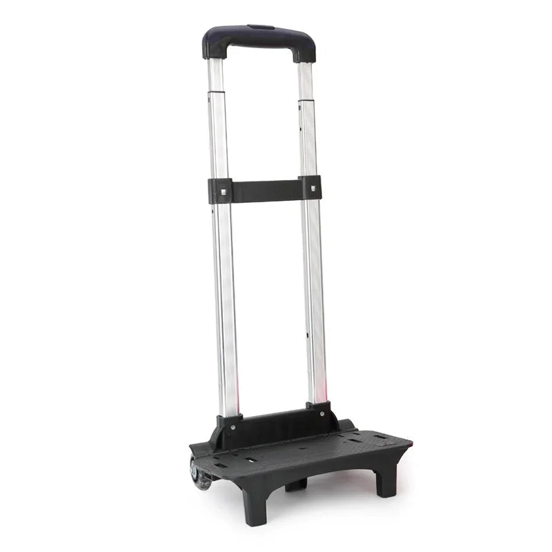 Kid Trolley for Backpack and School Bag Luggage for Children 2/6 Wheels Expandable Rod High Function Trolly Chariot