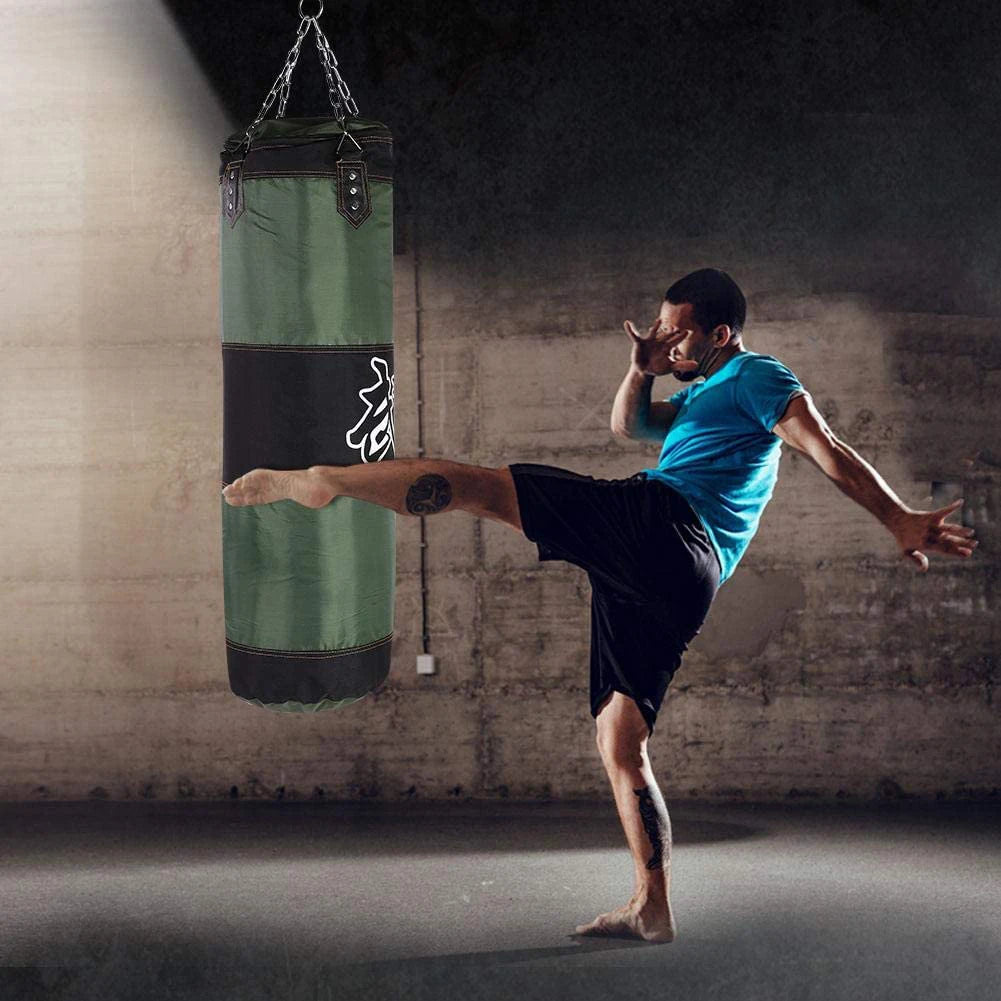 Professional Boxing Punching Bag Sandbag Sand Thicken Training Thai Sand Fight Karate Fitness Gym Empty-Heavy Kick Boxing Bag