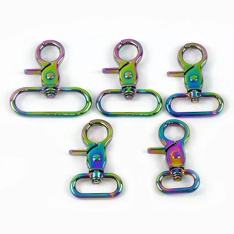 2/4/10Pcs  20-50Mm Luggage Strap Metal Buckles Bags Lobster Carbines Swivel Trigger Snap Hook Collar Clasp DIY Accessories
