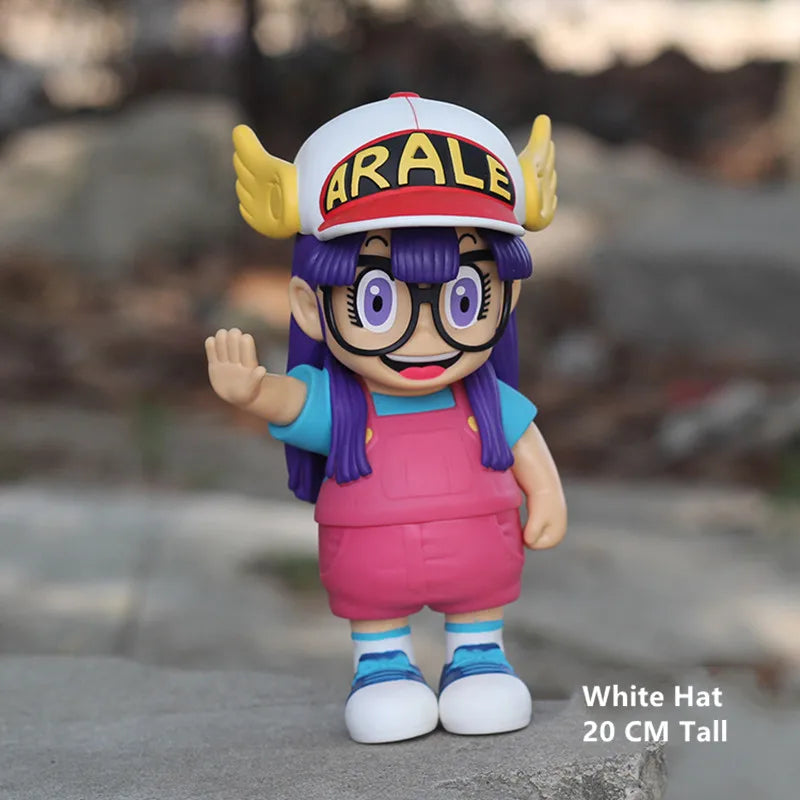 Anime Dr.Slump Arale Senbei Suppaman PVC Model Doll Dr Slump Action Figure Toy Figurine 22Cm
