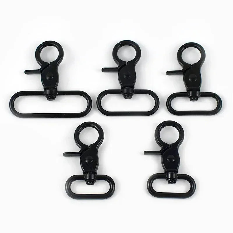 2/4/10Pcs  20-50Mm Luggage Strap Metal Buckles Bags Lobster Carbines Swivel Trigger Snap Hook Collar Clasp DIY Accessories