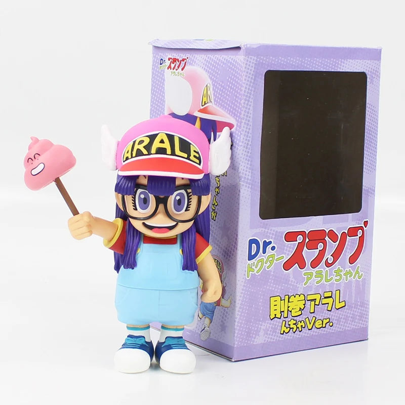 Anime Dr.Slump Arale Senbei Suppaman PVC Model Doll Dr Slump Action Figure Toy Figurine 22Cm