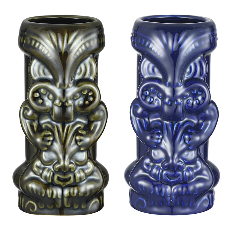Tiki Mug Tiki Tumblers Ceramic Hawaiian Party Mugs Glasses