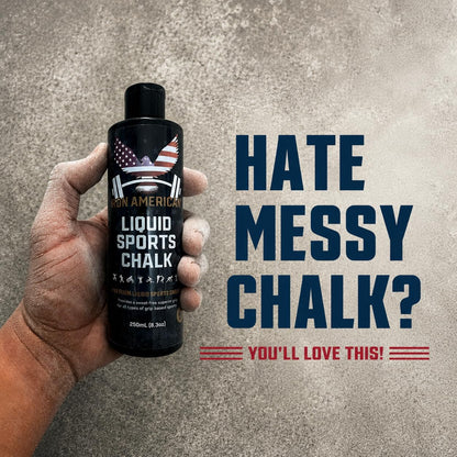 Liquid Chalk, No-Mess Gym Grip Chalk for Weightlifting and Gymnastics