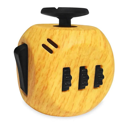Fidget Cube Toy,Edc Fidgeting anti Stress Relief Toys,Anxiety Antistress Magic Cube Toys for Adults Kids Autism AD ADHD 12 Side