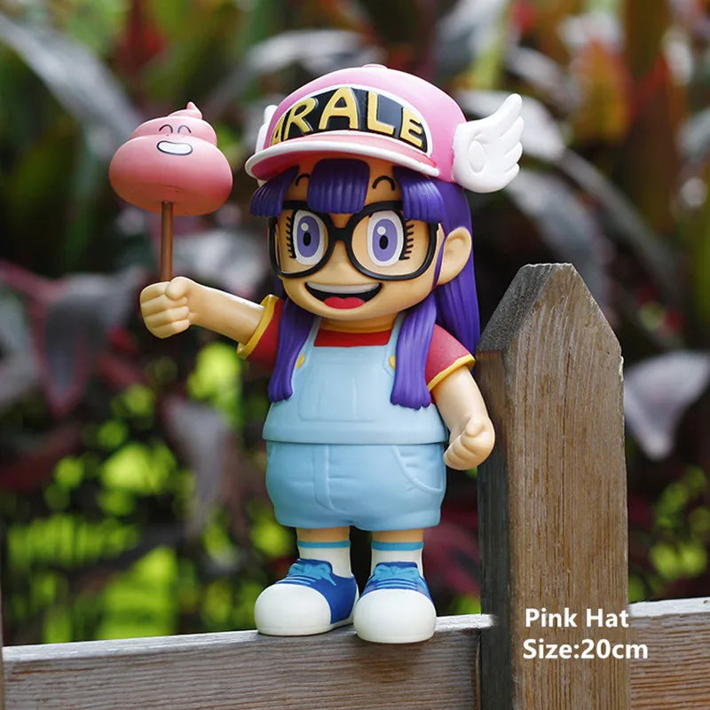 Anime Dr.Slump Arale Senbei Suppaman PVC Model Doll Dr Slump Action Figure Toy Figurine 22Cm