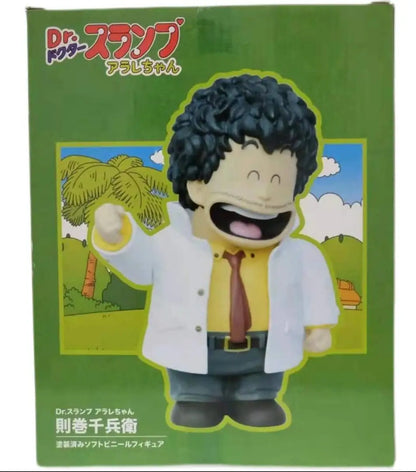 Anime Dr.Slump Arale Senbei Suppaman PVC Model Doll Dr Slump Action Figure Toy Figurine 22Cm