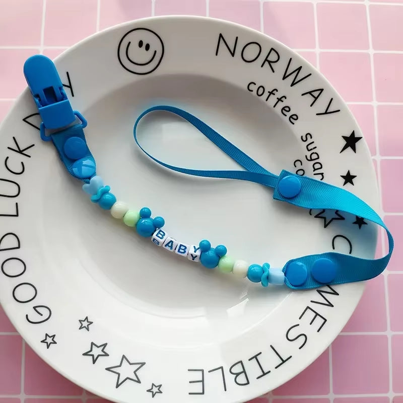 New Baby Pacifier Clip Chain Dummy Holder for Nipples Children Pacifier Clips Pacifier Holder Adjustable Holder for Nipples