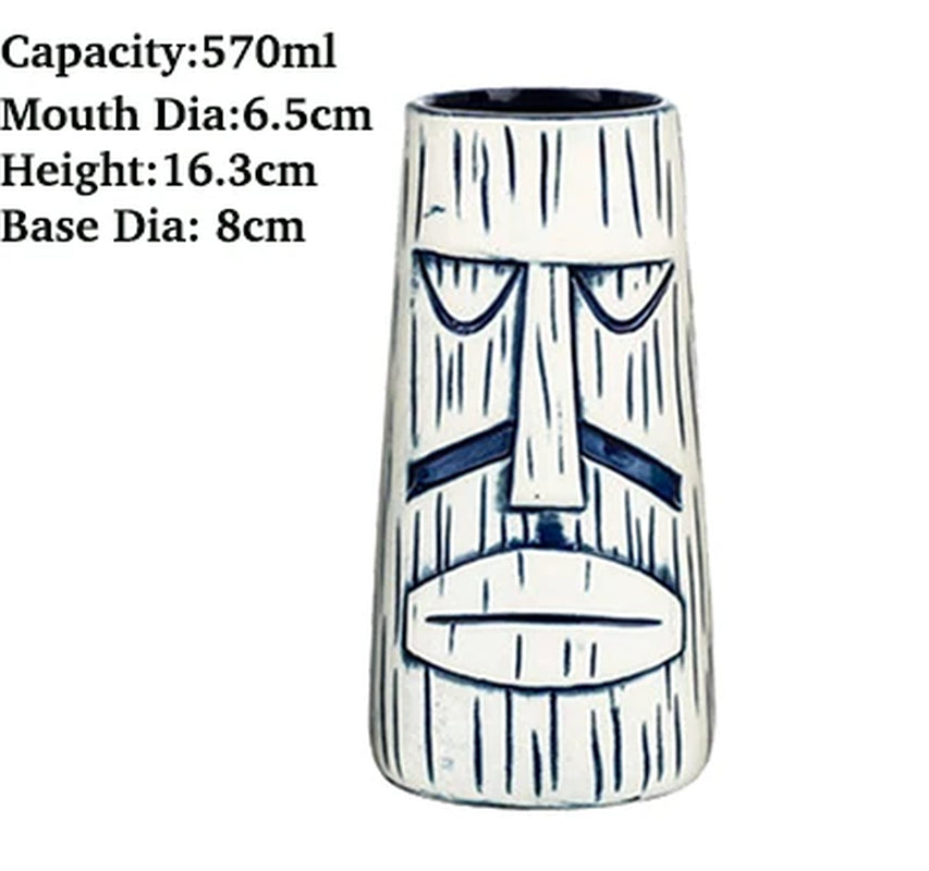 Tiki Mug Tiki Tumblers Ceramic Hawaiian Party Mugs Glasses