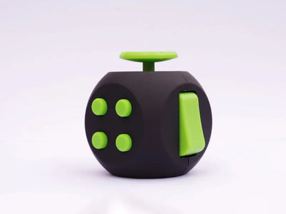 Fidget Cube Toy,Edc Fidgeting anti Stress Relief Toys,Anxiety Antistress Magic Cube Toys for Adults Kids Autism AD ADHD 12 Side