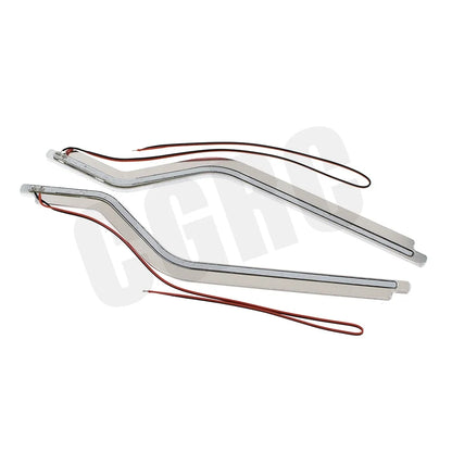 1 Pair RC Model CNC Aluminum Alloy Door Side LED Light for 1/14 Tamiya RC Truck for Scania R620 56323 R730 R470