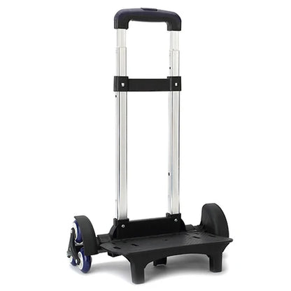 Kid Trolley for Backpack and School Bag Luggage for Children 2/6 Wheels Expandable Rod High Function Trolly Chariot