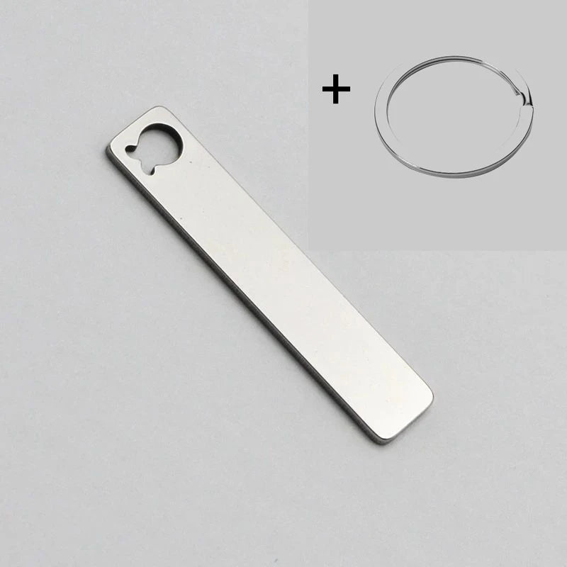 Custom Yellow-Copper Ruler Lotus Design Car Logo Name Number Keychain Laser Keyring Stainless Steel Chaveiro Personalizado Gifts