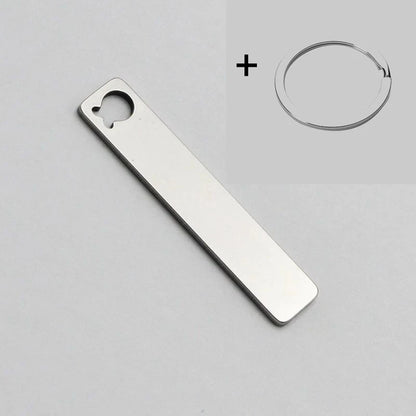 Custom Yellow-Copper Ruler Lotus Design Car Logo Name Number Keychain Laser Keyring Stainless Steel Chaveiro Personalizado Gifts