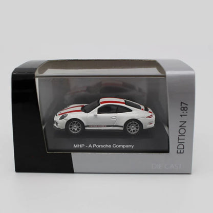 1/87 Scale Alloy Diecast Metal Vehicle 911S T1 944 Sports Car Model Adult Child Boys for Toys Collection Gift Souvenir Display