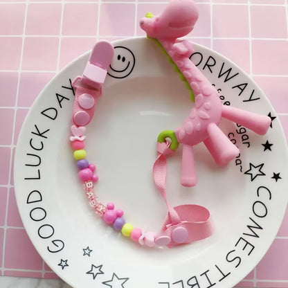 New Baby Pacifier Clip Chain Dummy Holder for Nipples Children Pacifier Clips Pacifier Holder Adjustable Holder for Nipples