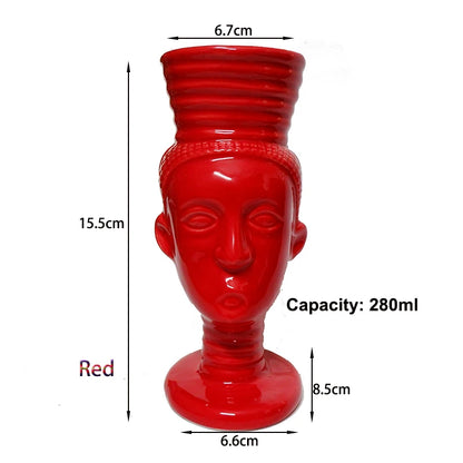 Tiki Mug Tiki Tumblers Ceramic Hawaiian Party Mugs Glasses