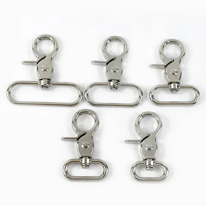 2/4/10Pcs  20-50Mm Luggage Strap Metal Buckles Bags Lobster Carbines Swivel Trigger Snap Hook Collar Clasp DIY Accessories