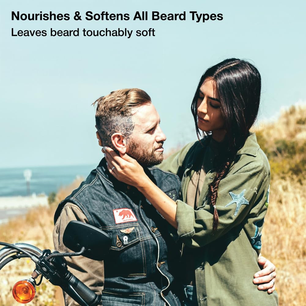 Beard Wash Set for Men, Beard Shampoo & Conditioner (Sandalwood)