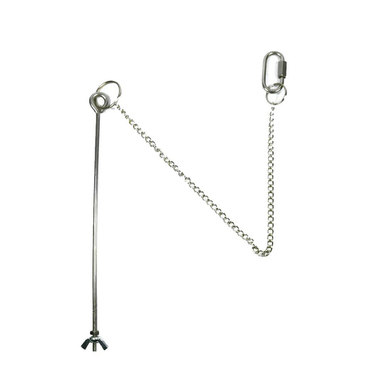 Pet Parrot Stainless Steel Feeder Fruit Corn Fork Toys Chicken Vegetables Holder Hanging Feeding Stick Feeder Accessories Pet