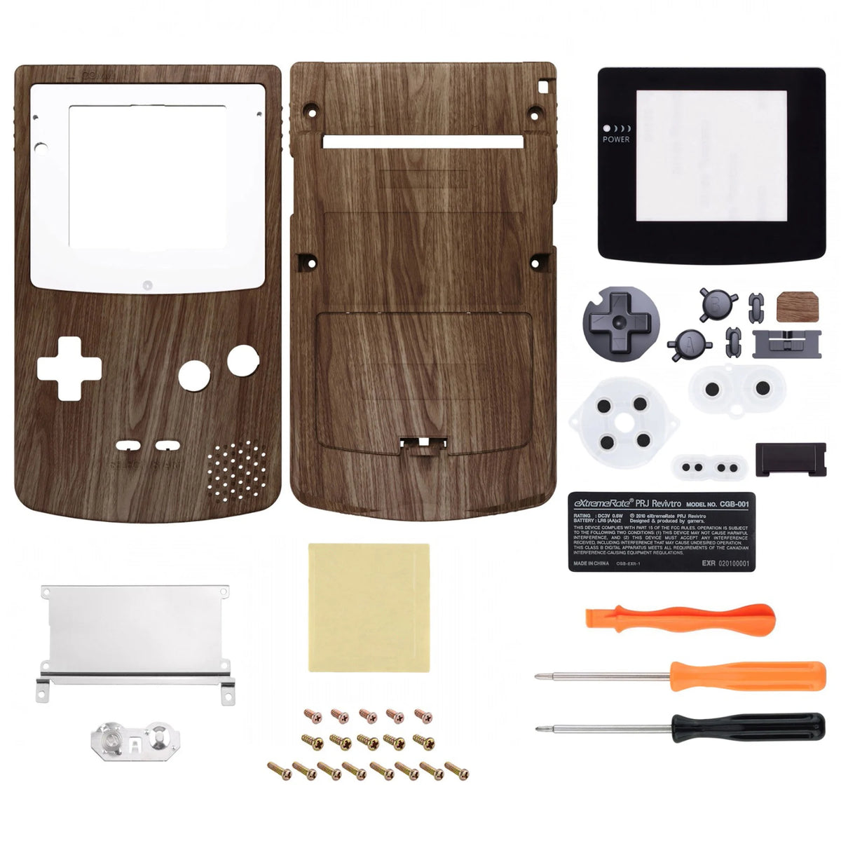 IPS Ready Upgraded Full Housing Cover Shell with Buttons for Gameboy Color for GBC - Fit for GBC OSD IPS