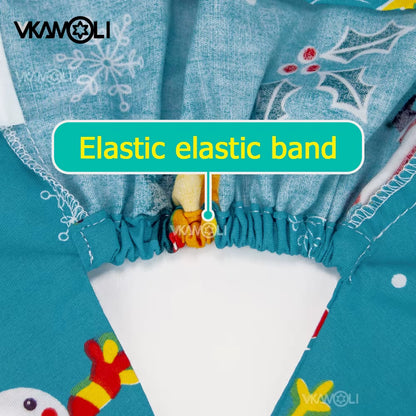 Women'S Cotton Scrubs Caps Weat-Absorbent Elastic Section Pet Grooming Nursing Work Hats Lab Flower Print Scrub Hat Wholesale